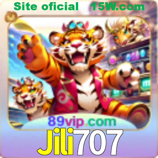 Imagem promocional da Jili707 mostrando a plataforma e suas vantagens